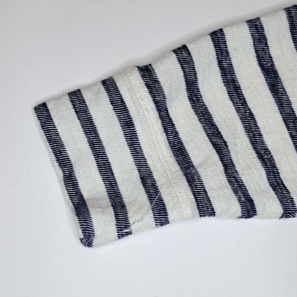Old Navy Navy and White Striped Hoodie Zip Sweatshirt Size XXL $13 - Picture 6 of 9